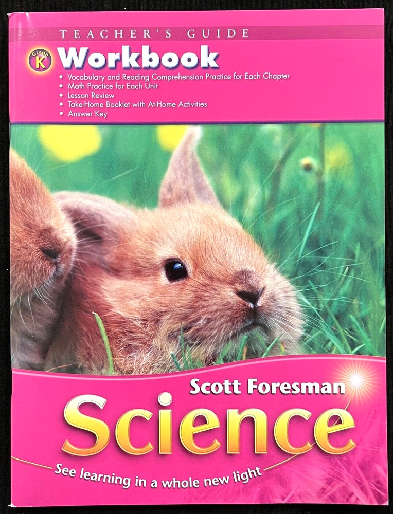 Kindergarten - SCIENCE - TEACHER'S GUIDE WORKBOOK  (2006, Scott Foresman)