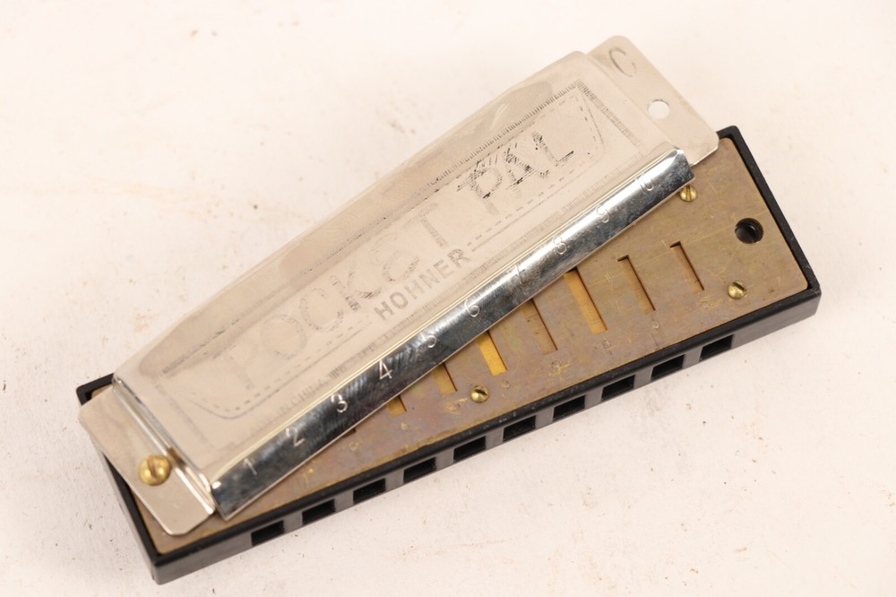 Vintage Pocket Pal Horner Harmonica with Original Box