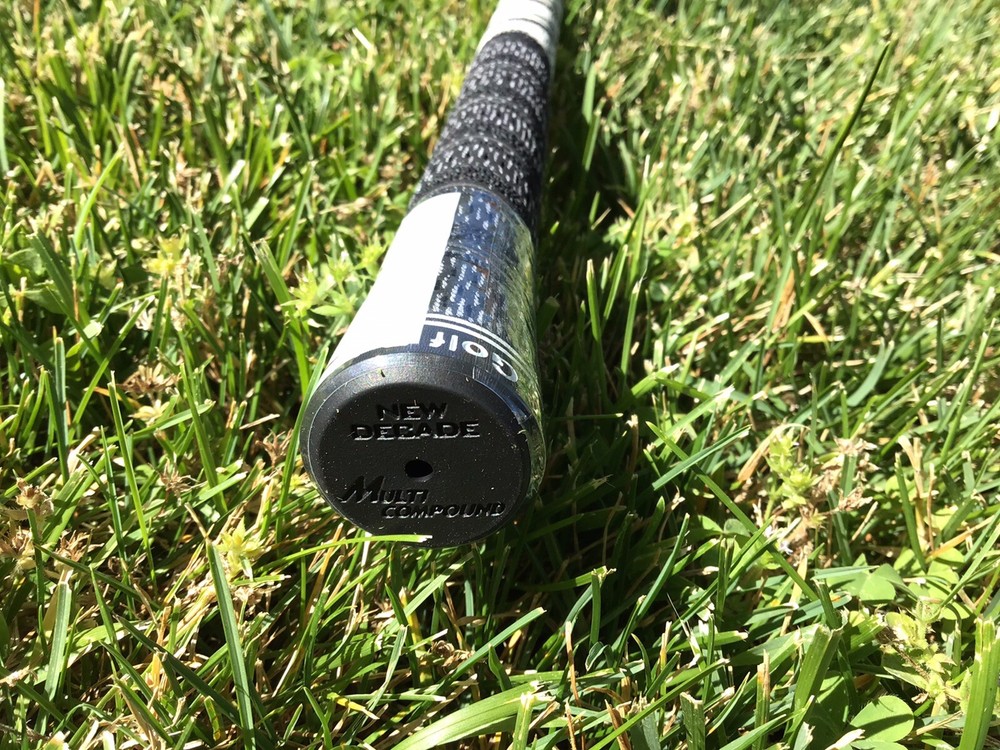 Golf Pride Standard Decade Multi-Compound Grip - White/Black