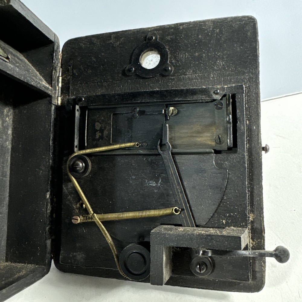 Murer's Express Newness Model A Falling Plate Box Camera - Rare Working Complete
