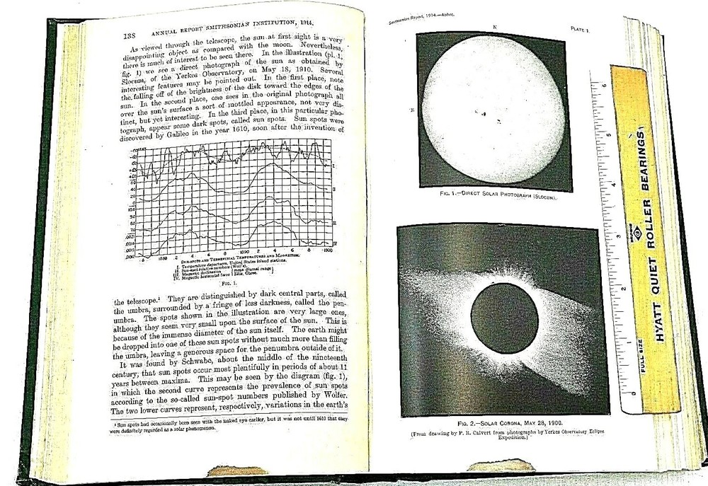 Lunar Eclipse Smithsonian Institution 1914 Annual Report Operations Economics