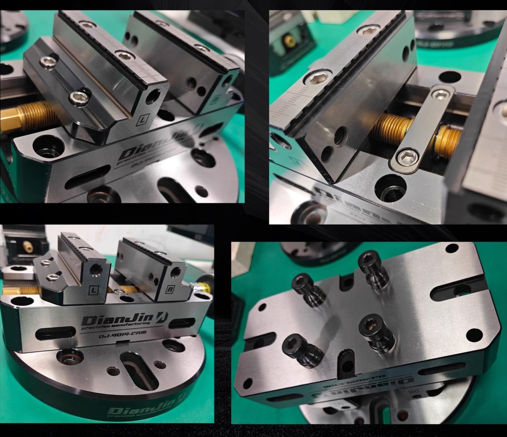 4/5 axis Fixture Self-centering Vise Zero-point Quick-change 4 axis DJ 6080h