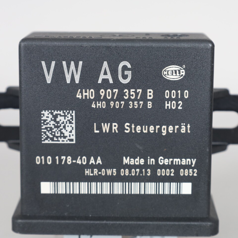 2014 Audi A7 Headlight Range Control Module 4H0907357B OEM