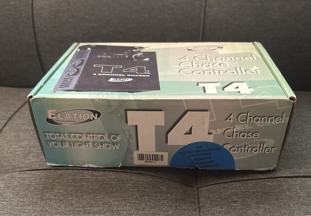 Elation Professional 4 Channel Chase Controller T4