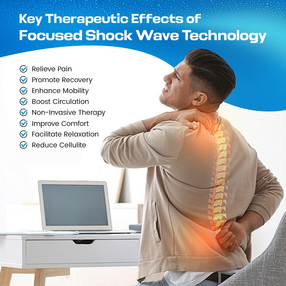 Focused Shockwave Therapy Machine Shock Wave Therapy for Pain Relief Physio