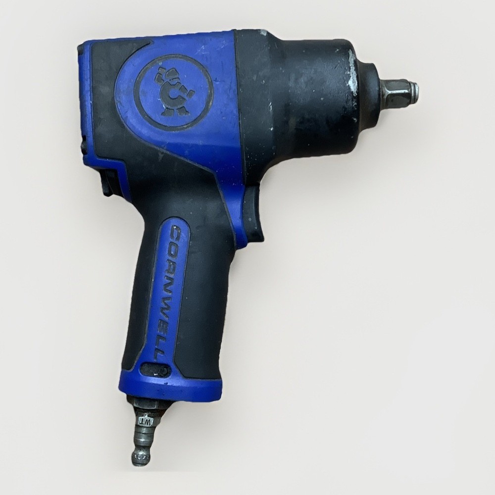 Cornwell tools 1/2" Impact Wrench Blue Nice Shape Tested See Pics - T8