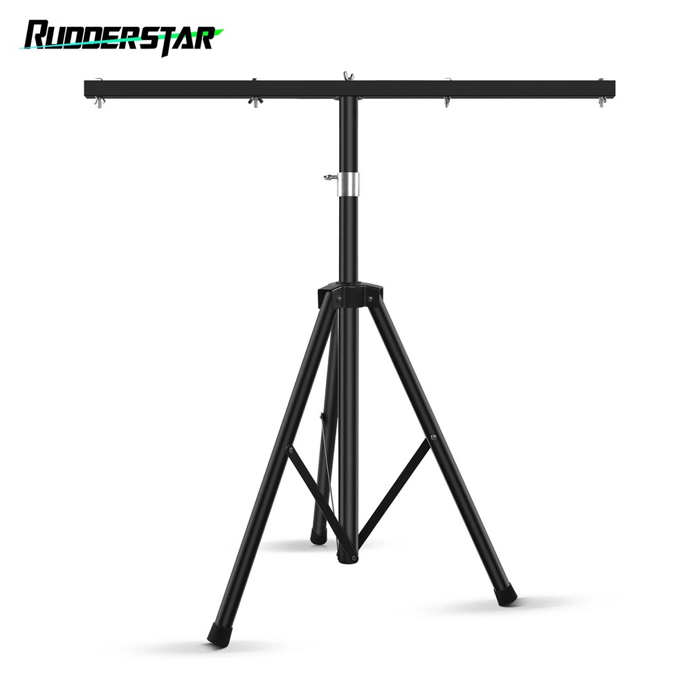 Adjustable Stage Light Bracket Support Tripod Stand with Removable Crossbar