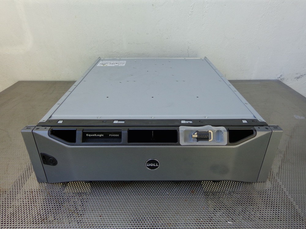 DELL Equallogic PS4000 16 3.5 HDD Bay SAN Disk Array 2x Controller 2xPSU/ No HDD