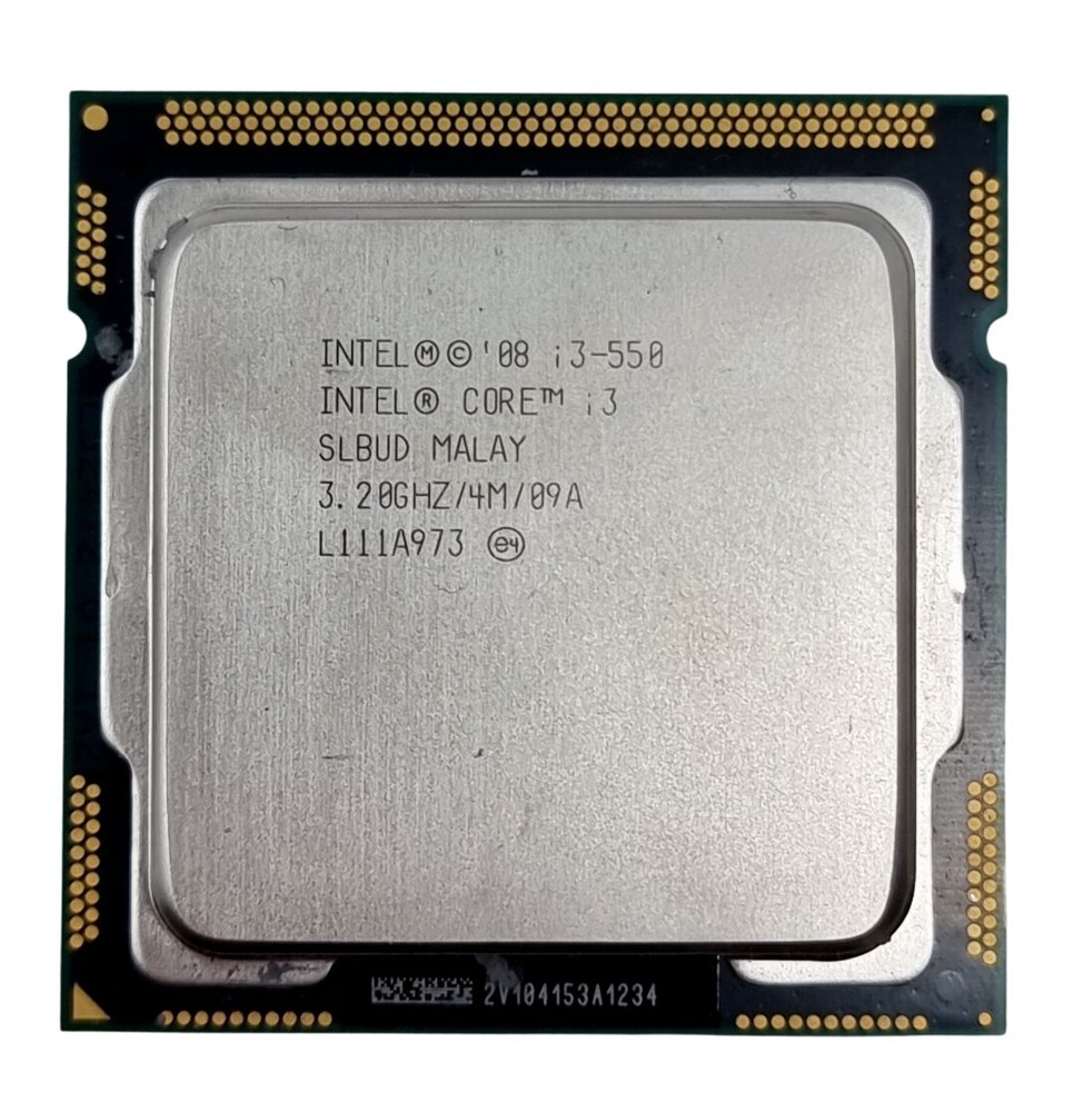 Intel Core i3-550 SLBUD 3.2GHz Dual Core 4MB Socket LGA1156 CPU Processor