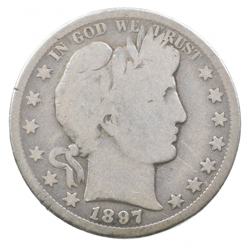 1897-S Barber Half Dollar *3859