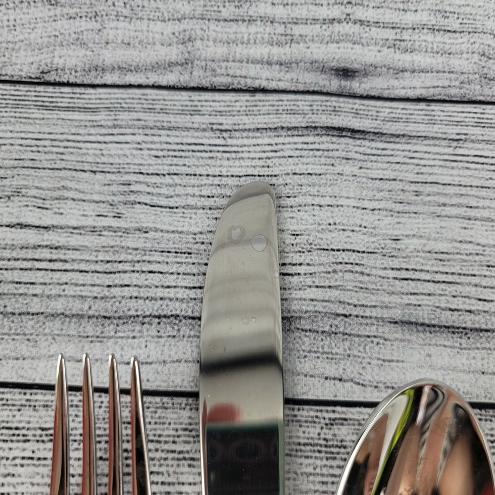 GORHAM *Braid* Stainless Flatware (Dinner Fork, Knife, Soup Spoon)