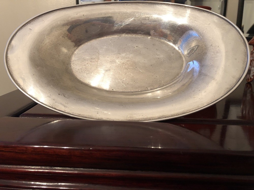 ANTIQUE STERLING SILVER PLATTER /BOWL