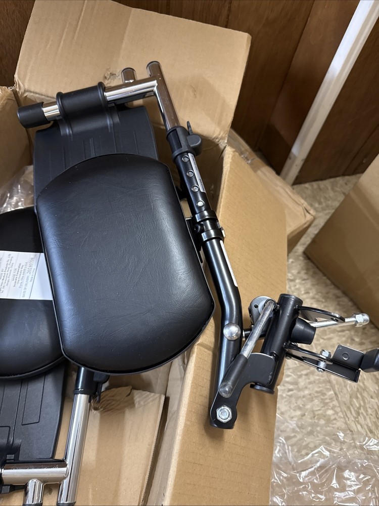 Invacare T94HAP Swing-Away Elevating Legrest, Aluminum Footplates