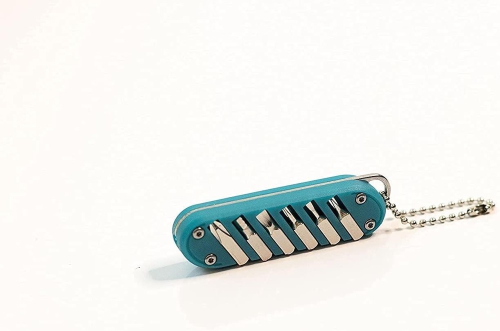 FOXTROT Survival Multi-Tool Keychain Pocket Knife Screwdriver - Both Included
