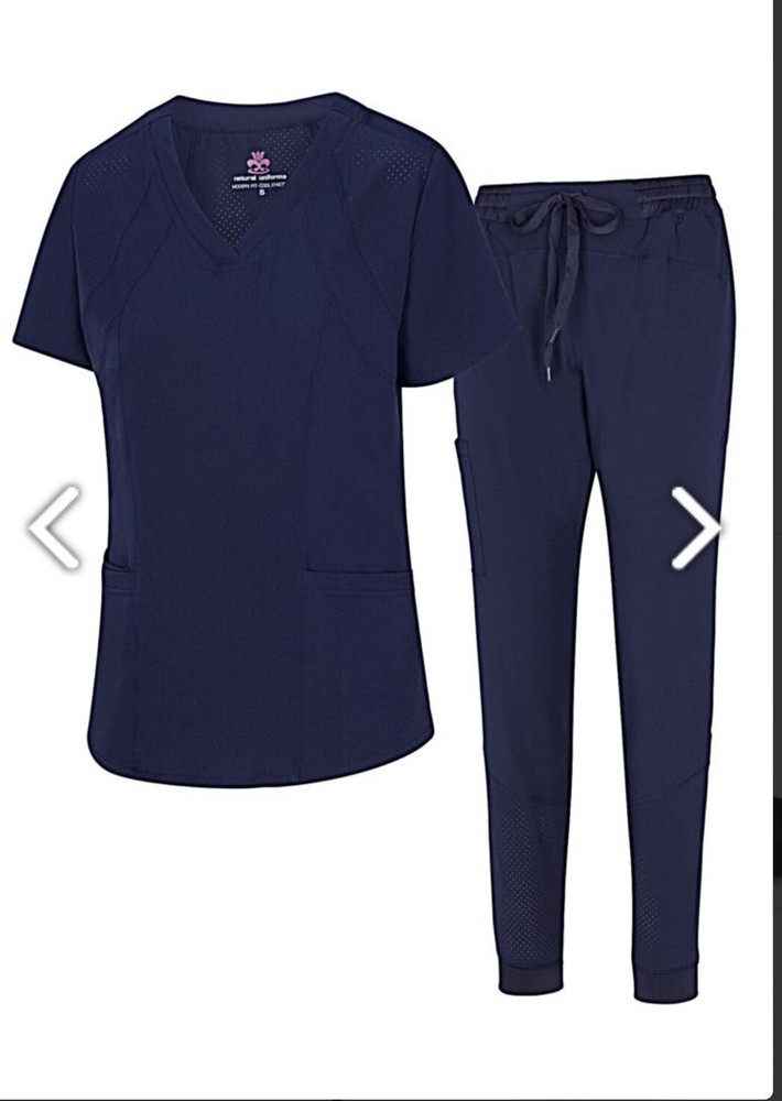 scrub sets women stretch jogger