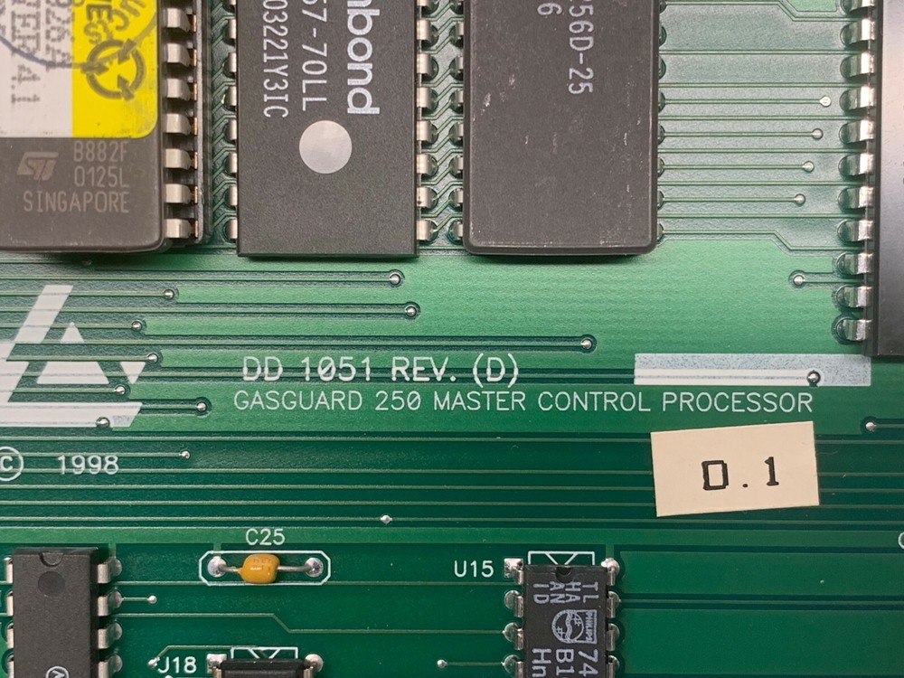 Air Products DD 1051 Gasguard 250 Master Control Processor