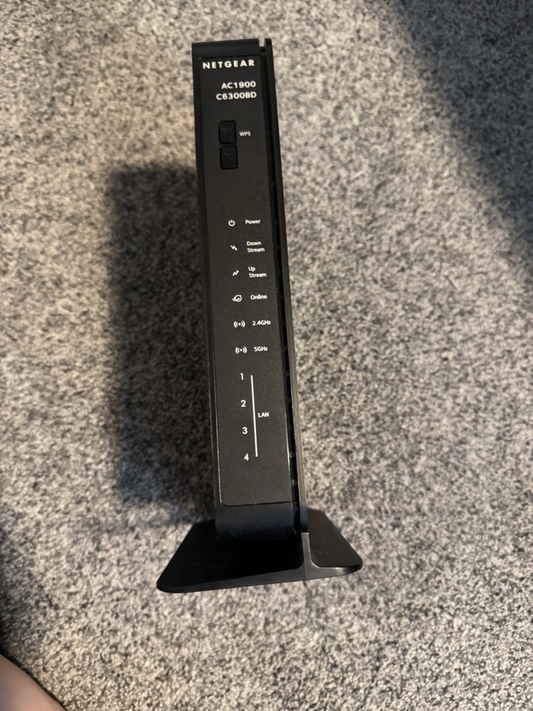 Netgear Wireless Cable Data Gateway Router, Model C6300BD