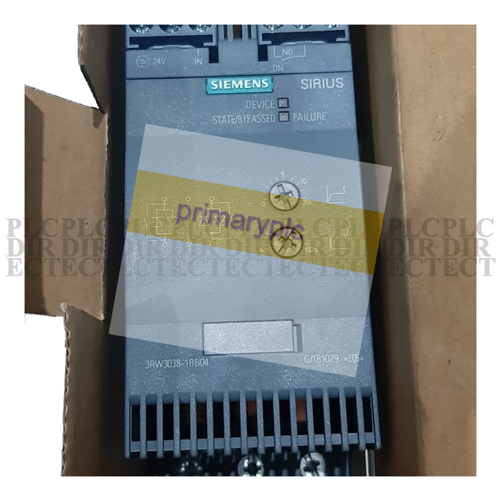 New SIEMENS 3RW3 038-1BB04 Soft Starter