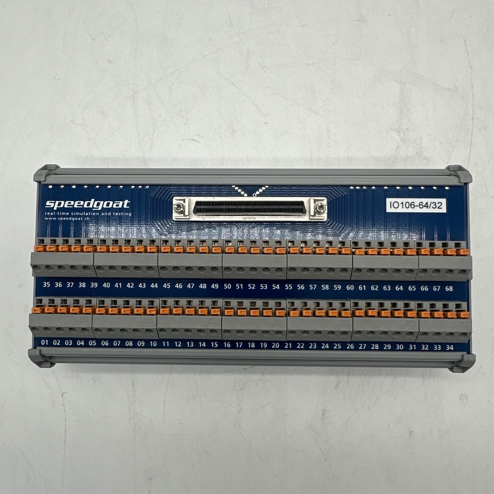 Speedgoat IO106-64/32 Module Real Time Speed Testing (2085)
