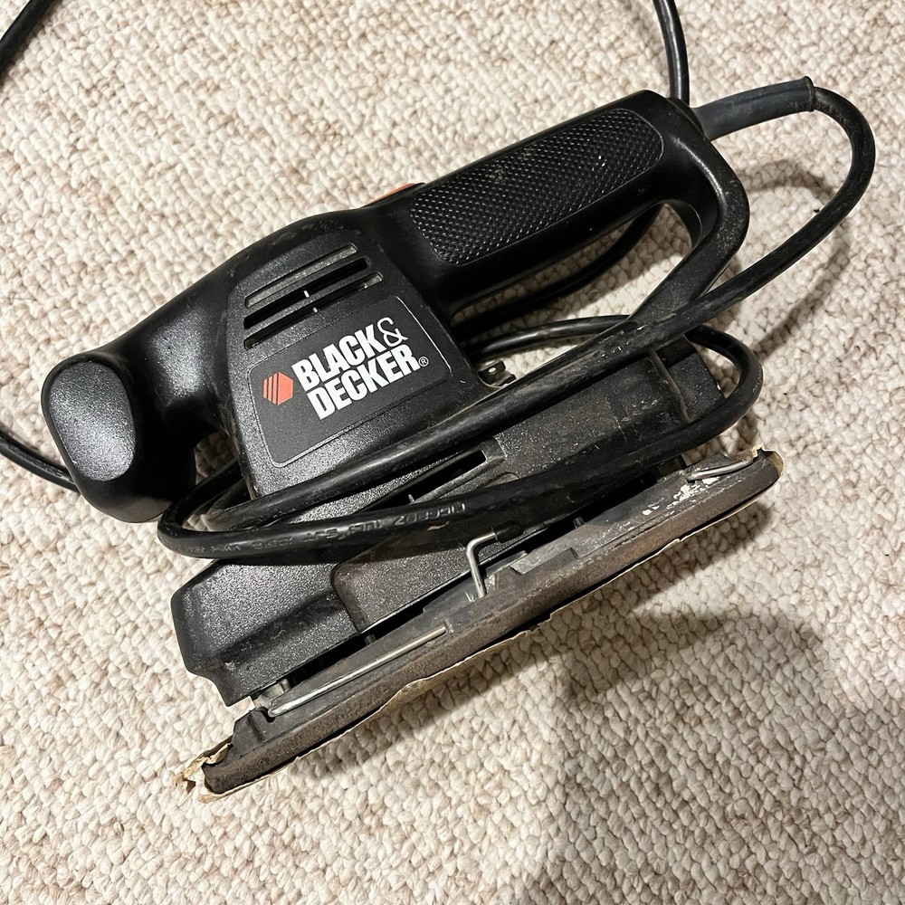 Black & Decker Sander Rectangle Vintage Hand Tools Power Tools
