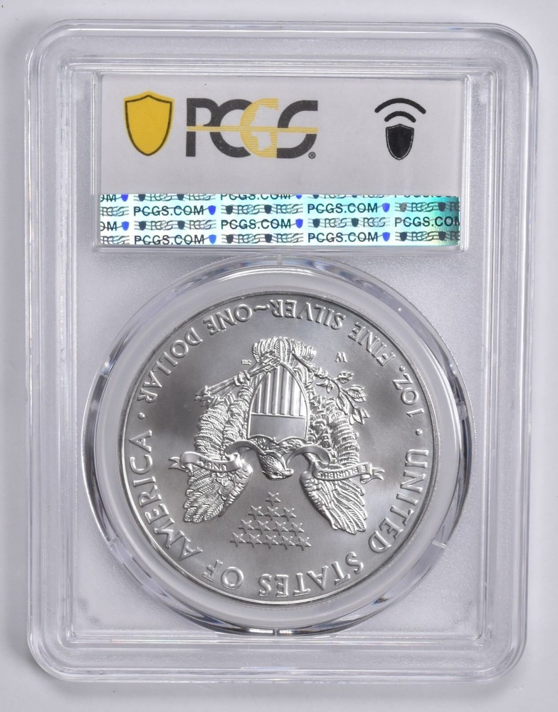 SP70 2011-W BURNISHED SILVER EAGLE PCGS Blue Label