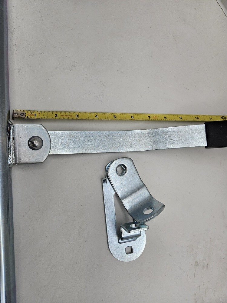 Cam Bar 36" Cargo Trailer Swing Ramp Door Lock Hinged Hasp Latch Handle