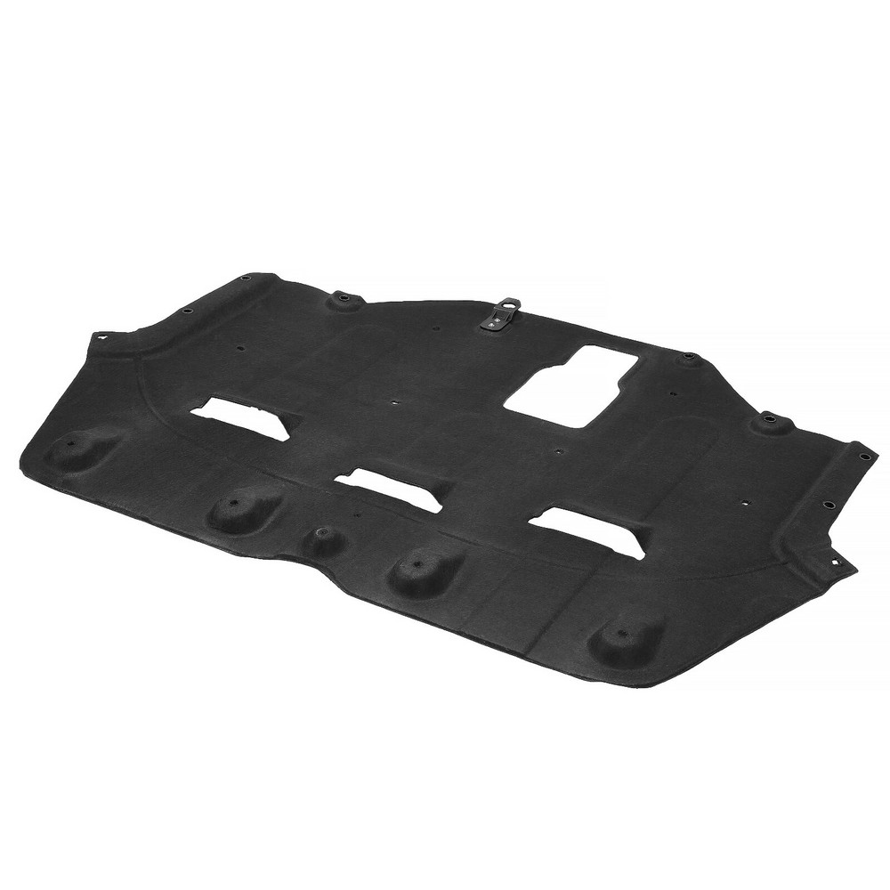 Black Front Engine Splash Shields Under Cover For 2015 2016 2017 Hyundai Sonata
