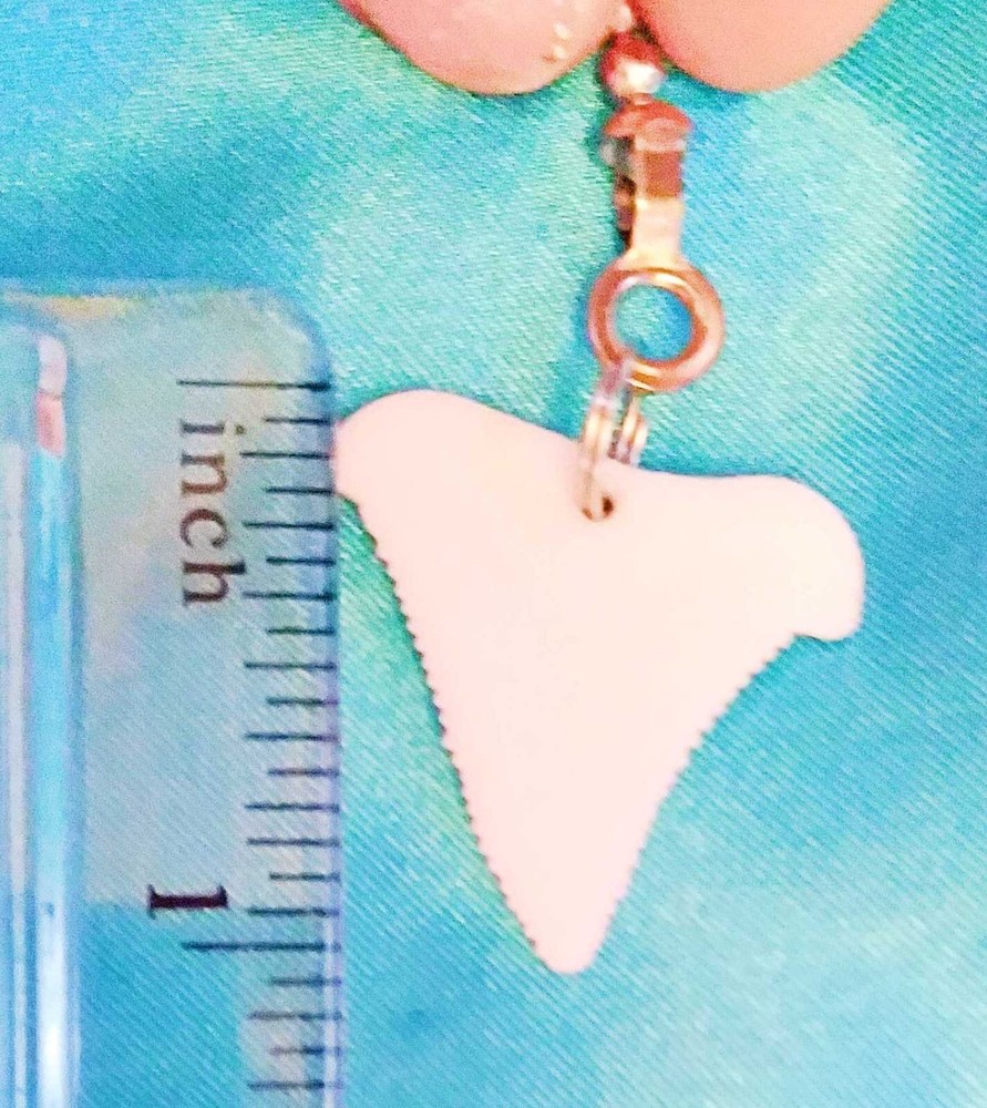 Set of Two ~ Shark Teeth ~ Ceiling Fan Pull Chains