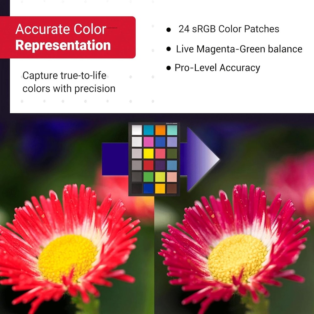 Color Target Chart for Consistent Color Across Multiple Camera Systems