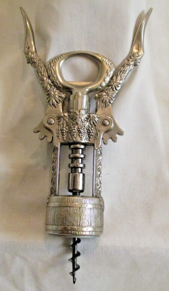 Vintage Grape Design Wing Corkscrew (SKU# 1803)