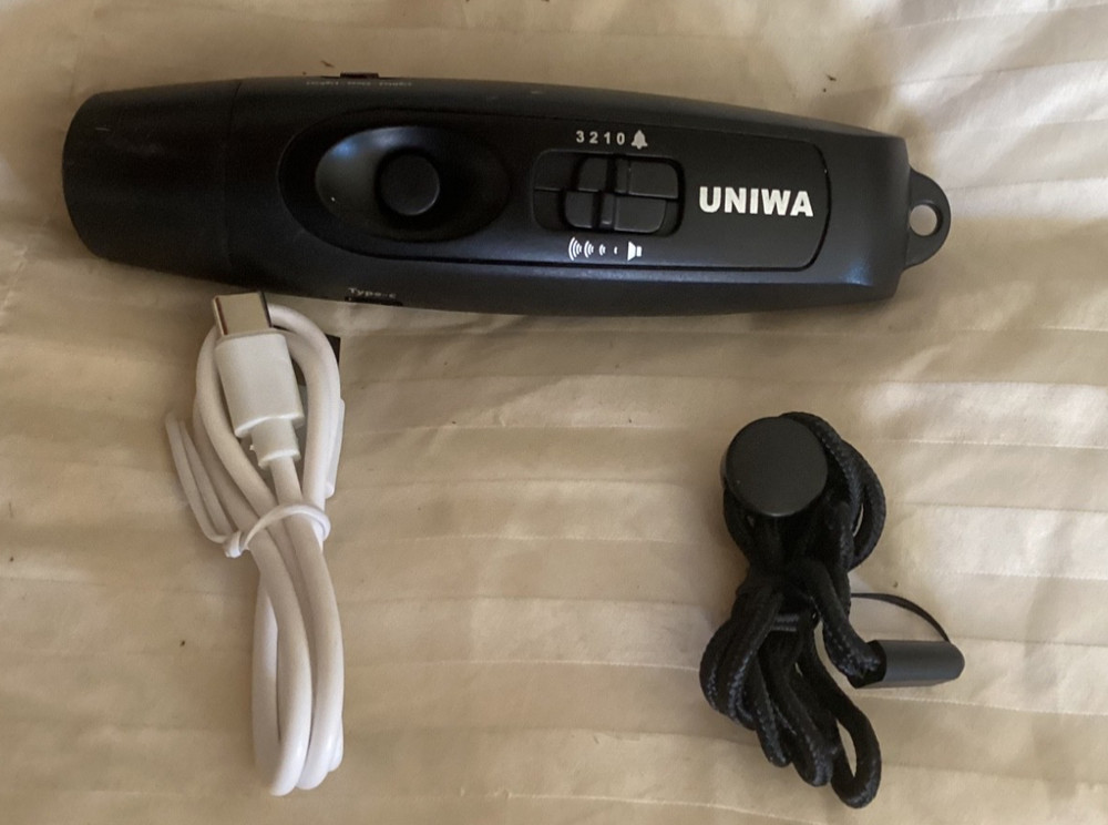 Electronic Whistle, 3 Different Tones and 3Loudnesses, With Light, USB Recharge