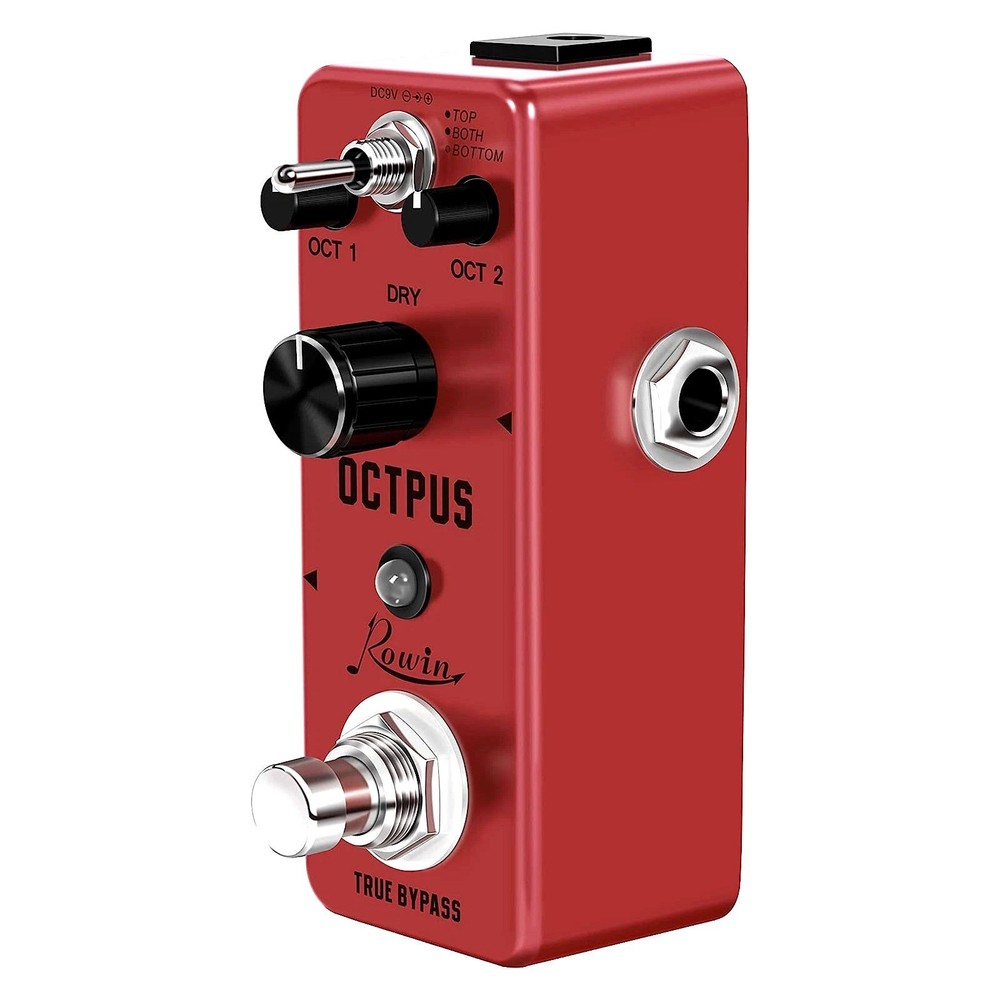 ROWIN LEF-3806 Octpus Polyphonic Octave Digital Guitar Effect Pedal True Bypass
