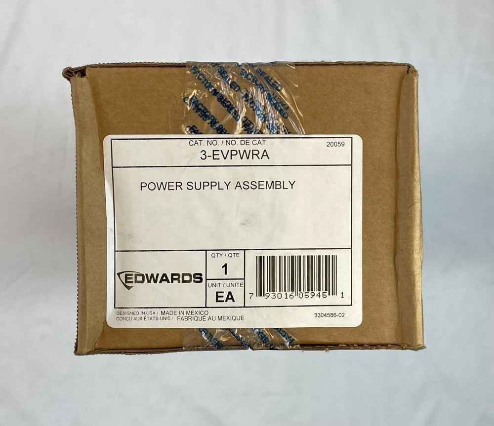 Edwards 3-EVPWRA - Same Day Shipping (SEALED)