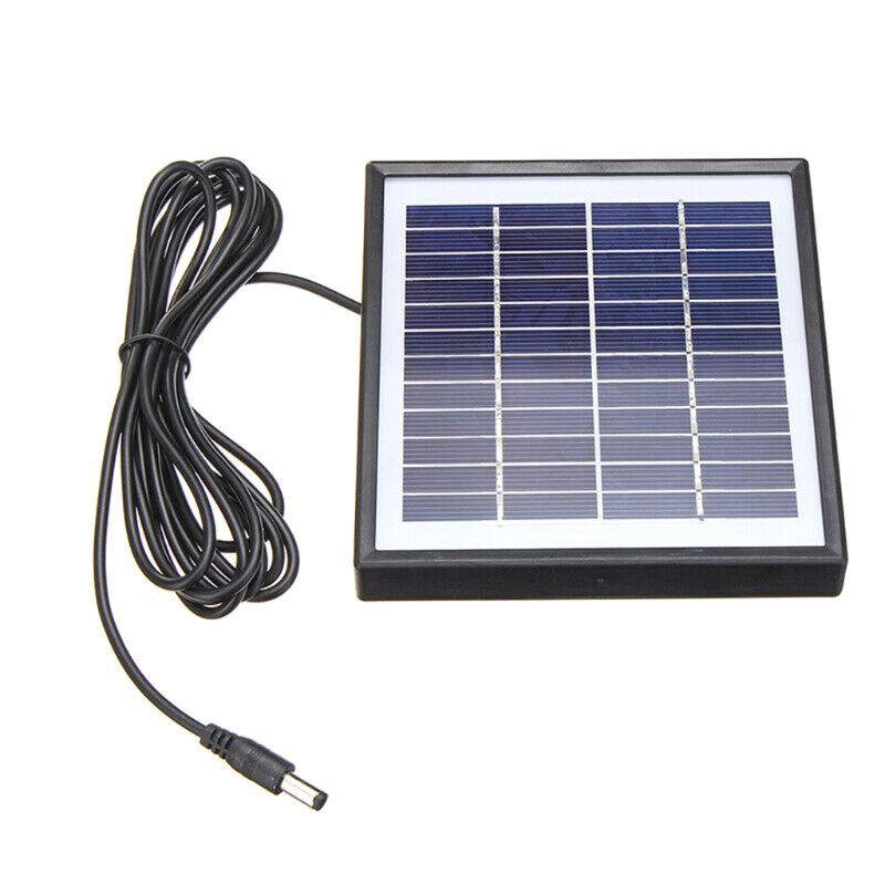 5W Outdoor Solar Panel 12V Supply For Camera Power Security System
