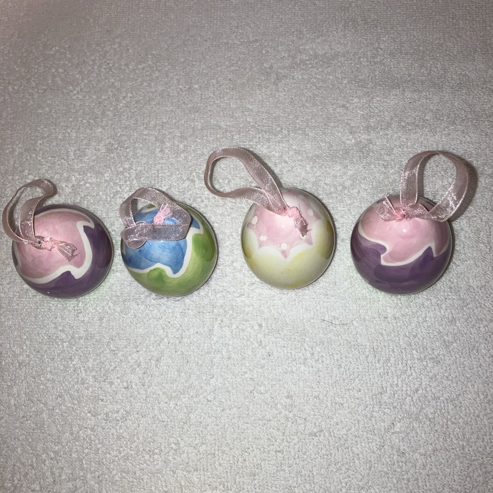 Hanging Easter Eggs & Easter Cheese Spreaders