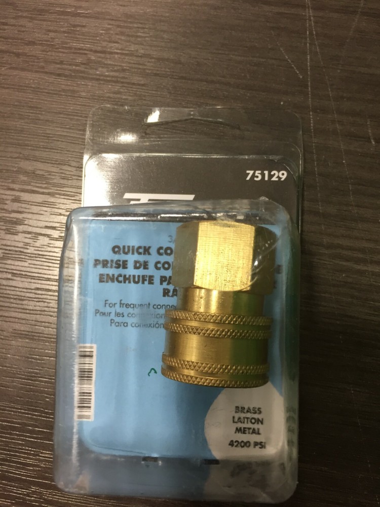 Forney 75129 Quick Connect Socket Coupling 4200 psi