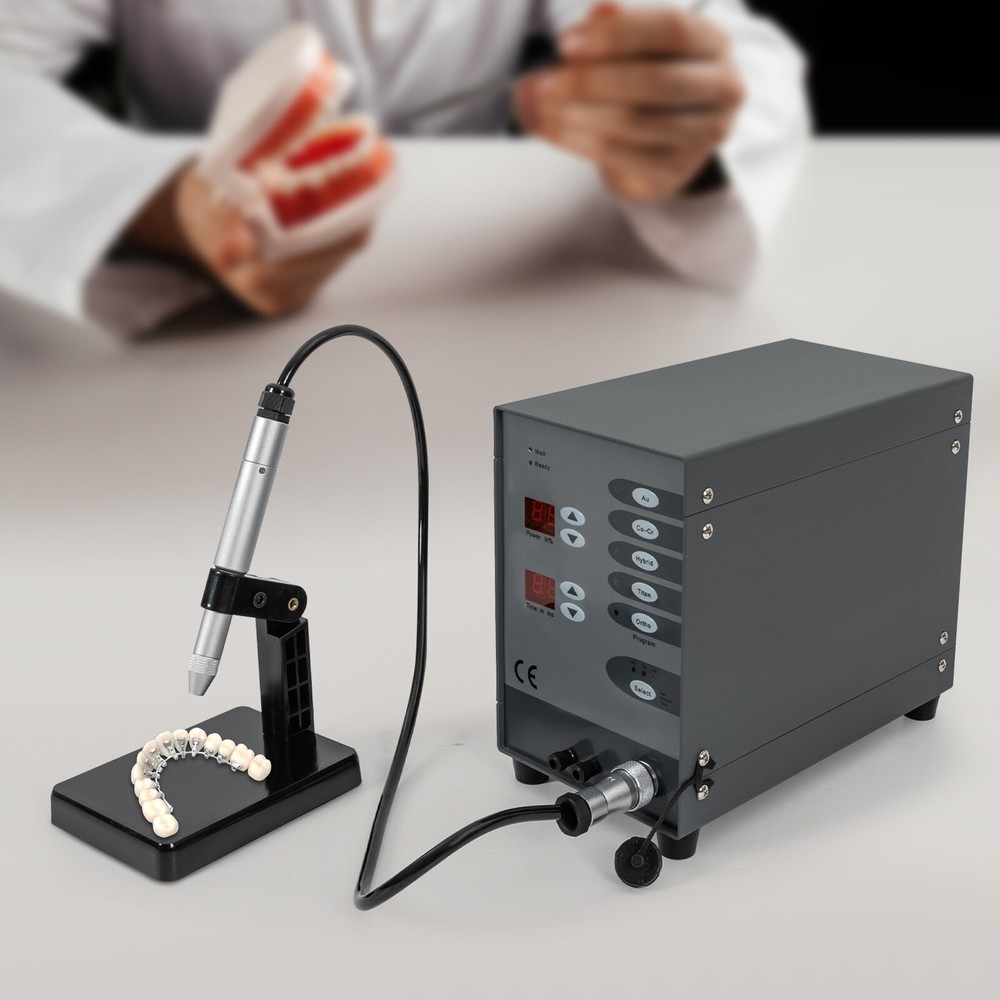 Electric Jewelry Spot Welder 300W Rectangular Pulse Argon Arc Welding Machine
