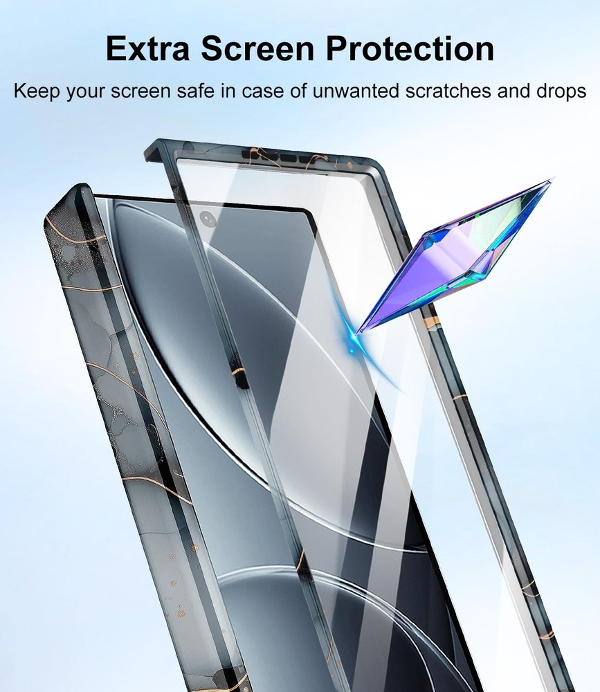 Btscase Z Fold 6 Case Magnetic, Hinge Protection, Screen Protector, MagSafe