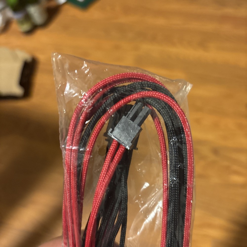 CableMod E-Series Pro ModFlex Sleeved 8-pin PCI-e Cable for EVGA Black/Red