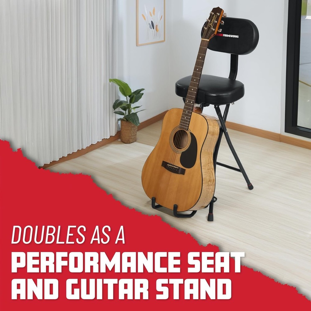 Portable Guitar Seat Stand