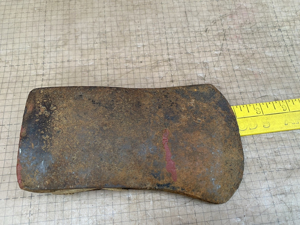 Vintage Keystone Single Bit 3-1/2 lbs. Axe Hatchet HEAD Old Rusty Tool