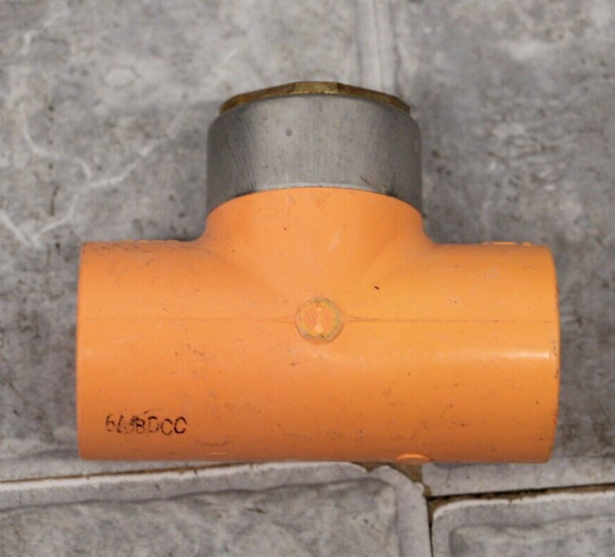 Spears FlameGuard 4202-010 1" Fire Sprinker Head Tee Fitting - T Fitting