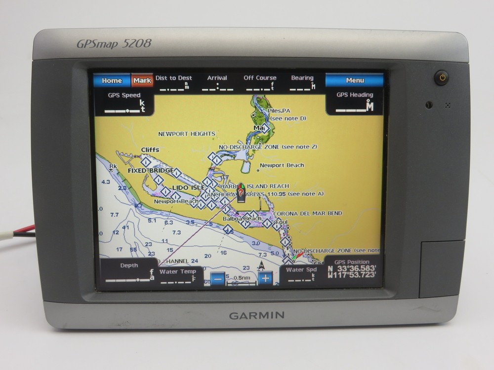 Garmin GPSMAP 5205 Boat Marine 8.4" Touchscreen FishFider Radar GPS Chartplotter