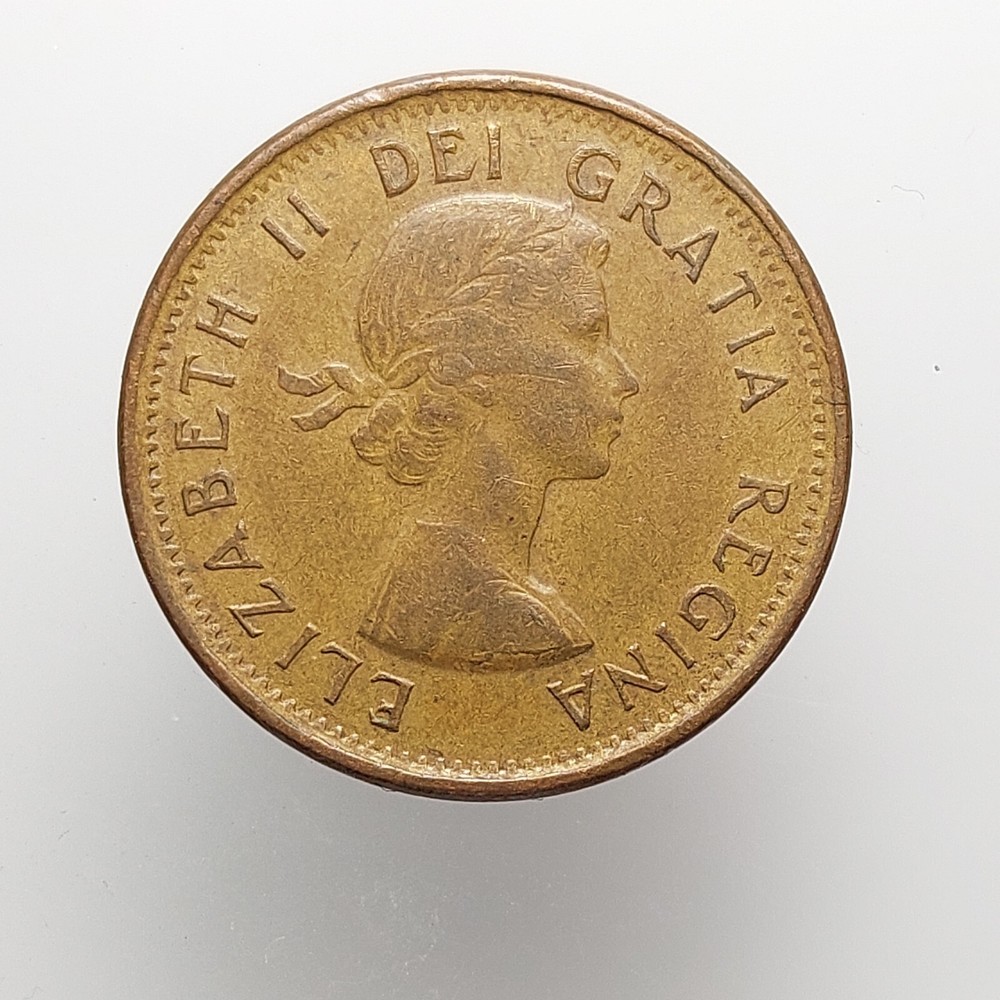 Canada 1 Cent 1962 Coin Z535