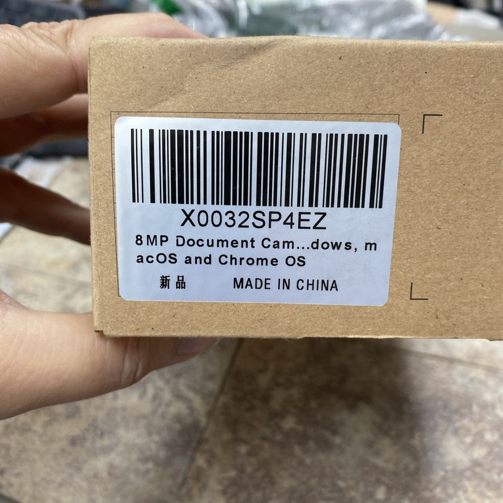 THUSTAR 8MP Document Camera & Webcam 4K with Dual Microphones, USB Visualise/g