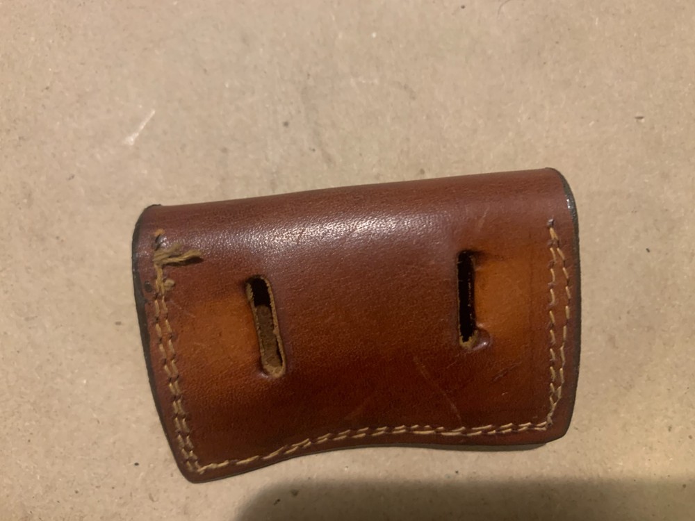 Tiny Leather Pouch for Gun/Camera/Binocular Accessory??