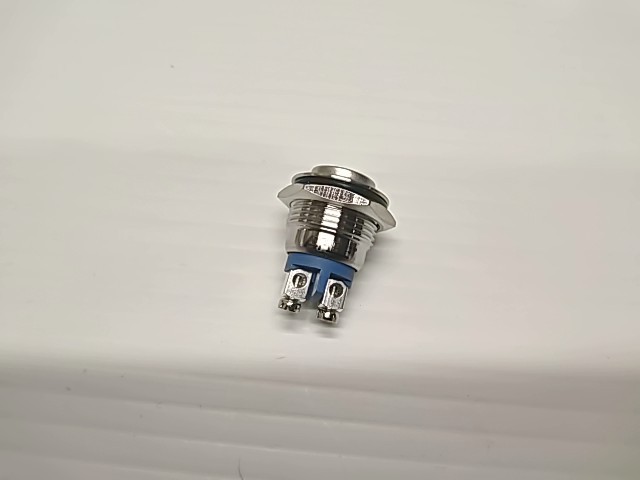 Stainless Steel Push Button Switch - ---- AMAZON NOS