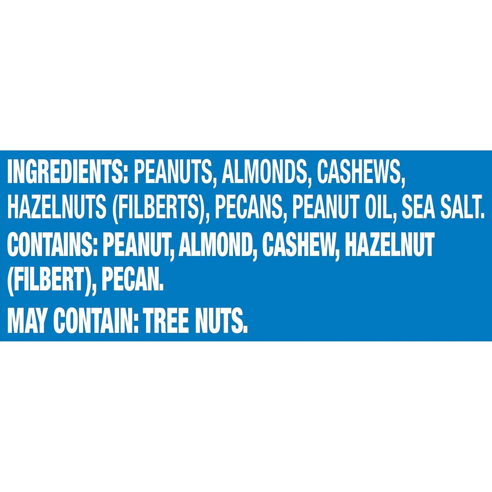 PLANTERS Lightly Salted Mix Nuts, Party Snacks, Plant-Based Protein, 15 Oz
