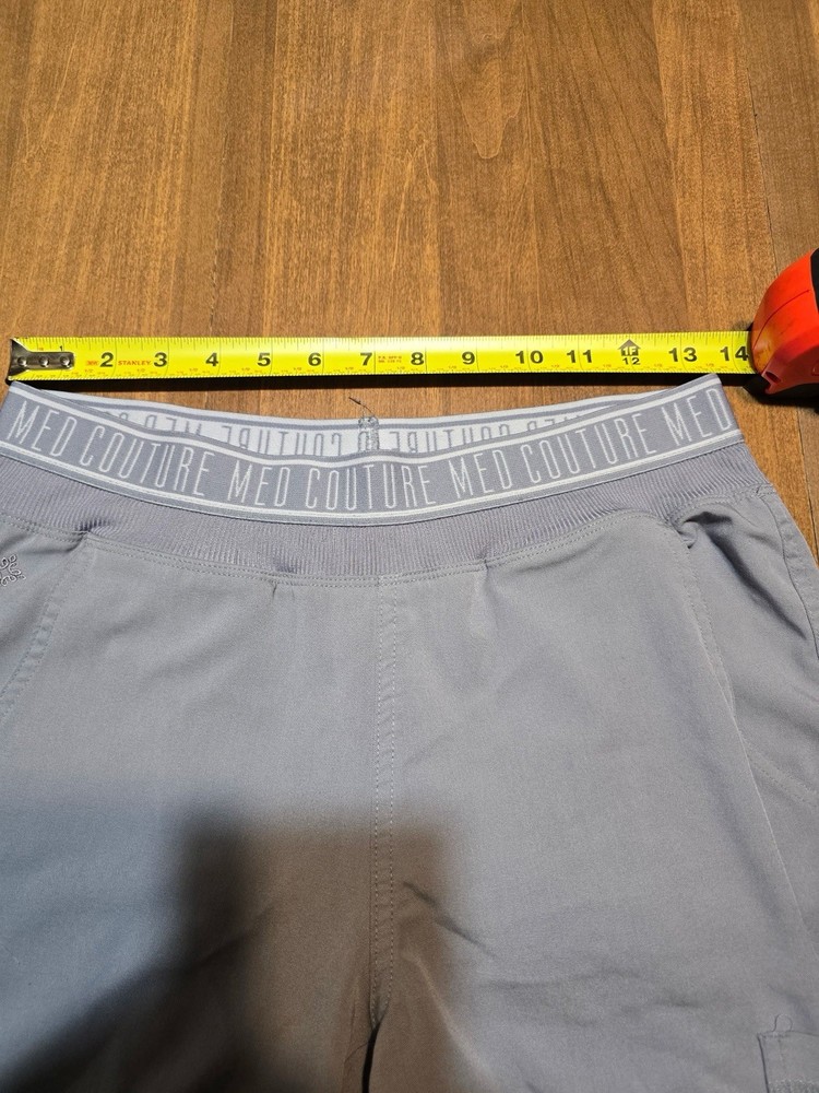 Size Small 3 Piece Gray Scrub Set (jacket, Top, Pants)