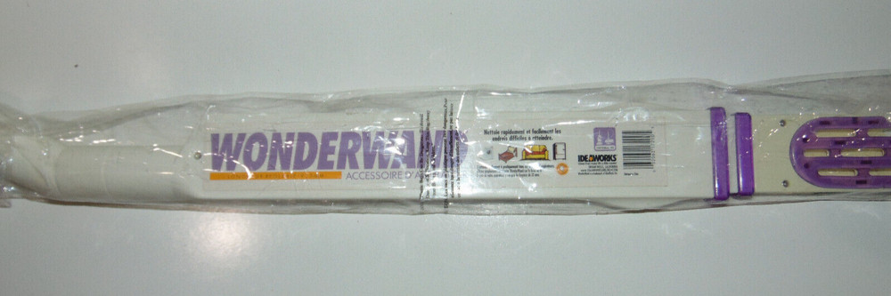 IdeaWorks WonderWand Vacuum Attachment  Extension Clean Under Fridge Extends 36"